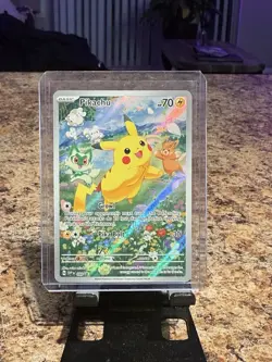 Pokemon Pikachu TCG SVP 88 Black Star Promo Holo Rare Card - Image 1