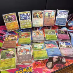 Lot Of 15 Pokemon Cards, All Pokeball Reverse Holo - multiple sets - Image 1