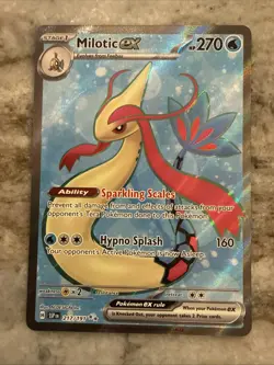 Milotic ex 217/191 Surging Sparks Full Art Ultra Rare Pokemon TCG Card NM - Image 1