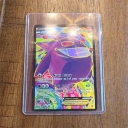Pokemon Gengar EX Full Art Ultra Rare Holo 114/119 XY Phantom Forces Card 170 HP - Image 1