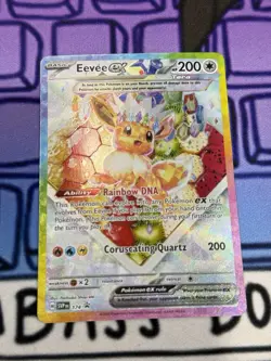 Pokemon TCG Eevee EX 174 Prismatic Evolutions Black Star Promo Card - Image 1
