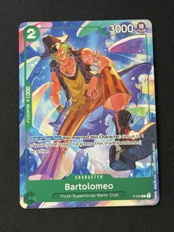Bartolomeo P-029 Alt Art PRB-01 The Best - One Piece Card Game - Image 1