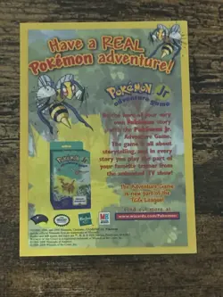 1999-2000 Pokemon Master The Game - Promo Card - Rare - WOTC - LP - Image 4