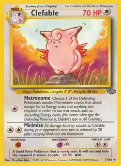 Vintage Pokemon Jungle Set Unlimited WOTC - Pick Your Card - Complete Your Set! - Image 2