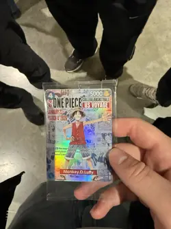 [PRESALE] One Piece Monkey D. Luffy US Voyage College Basketball Promo Card - Image 2