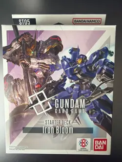 🔥Gundam Card Game - ST05 Iron Bloom Starter Deck NEW & SEALED USA SELLER🔥 - Image 1