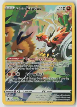 Galarian Zapdos - SWSH283 - SWSH: Sword & Shield Promo Cards Holo - PTCG - Image 1