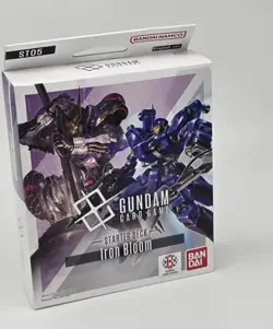 BANDAI English Gundam Card Game Iron Bloom Starter Deck ST05 TCG Factory Sealed - Image 1