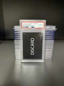 2023 Disney Lorcana Discard Error Card PSA 10 GEM MINT Black Background - Image 1