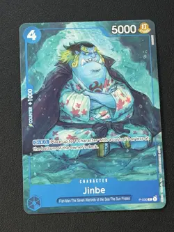 Jinbe Non Foil P-030 - Bandai Card Promo - One Piece TCG - English - Image 1