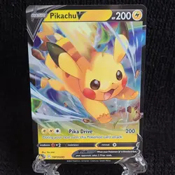 Pikachu V SWSH285 SWSH: Sword & Shield Promo Cards Holo - Image 2