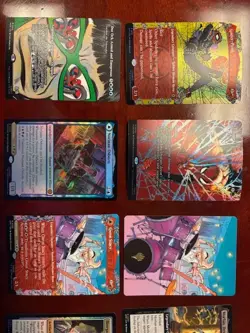 Lot of Magic the Gathering Cards from Spider-Man - Image 1