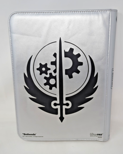 Ultra Pro: MTG Fallout Brotherhood Of Steel 9 Pocket Zipper Binder fast ship - Image 2