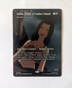 Azula, Flame of Ember Island Borderless 0027 Non-Foil Avatar ATLA MTG ENG NM - Image 3