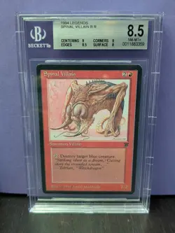 Spinal Villain * LEGENDS * BGS 8.5 NM-MT+ * Magic the Gathering MtG Rare - Image 1