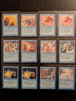 LEGENDS * Blue Lot: Boomerang, Psionic Entity * Mostly NM * MtG - Image 1