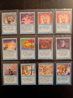 LEGENDS * Blue Lot: Boomerang, Psionic Entity * Mostly NM * MtG - Image 3