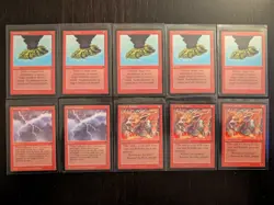 LEGENDS * Red Lot: Firestorm Phoenix, Tempest Efreet * Mostly NM * MtG - Image 1