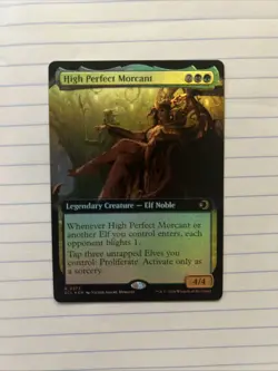 High Perfect Morcant (Extended Art) Lorwyn Eclipsed Foil NM MTG - Image 1