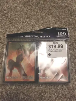 Ultra Pro Magic the Gathering Final Fantasy Sleeves 100CT Cloud Ex-SOLDIER NEW - Image 3