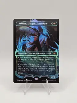 Sarkhan, Dragon Ascendant (0403) (Showcase) Tarkir: Dragonstorm Foil Near Mint - Image 1