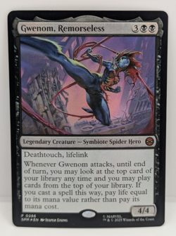 Gwenom, Remorseless Unique and Miscellaneous Promos Foil NM MTG - Image 1