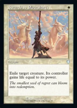 Near Mint x 1 Swords to Plowshares Commander: The Brothers' War - Image 1