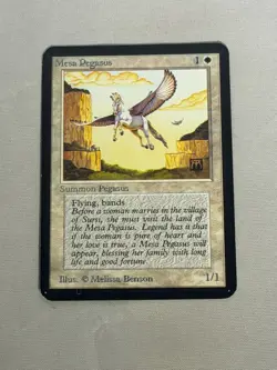 MTG Mesa Pegasus Alpha Magic the Gathering - Image 1