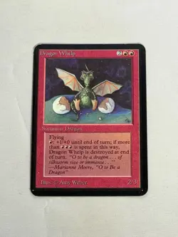 MTG Dragon Whelp Alpha Magic the Gathering - Image 1