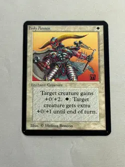 MTG Holy Armor Alpha Magic the Gathering - Image 1
