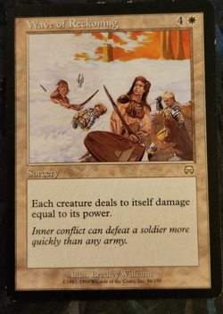 Wave of Reckoning Mercadian Masques NM - Image 1
