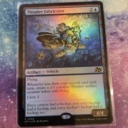 Thopter Fabricator (FOIL) x1 - MTG Aetherdrift DFT #68 - Image 1