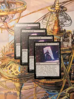 MTG Not Dead After All (X4) - WOE - NM - Image 1