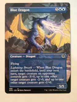 MTG Blue Dragon AFR 285 Regular Uncommon - Image 2
