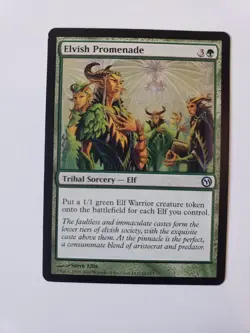 Elvish Promenade Duels of the Planeswalkers Regular LP MTG Magic the Gathering - Image 1