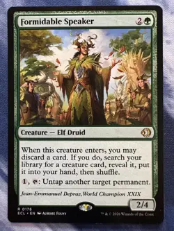 NM - Formidable Speaker - Lorwyn Eclipsed - Non Foil - Image 1