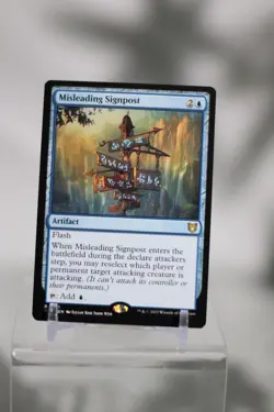 Misleading Signpost Commander: Wilds of Eldraine Regular - Image 1