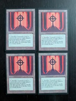 Tormod's Crypt Set of 4 * THE DARK * NM/MT * Magic the Gathering MtG - Image 1