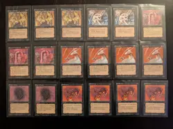 LEGENDS * Black Lot: Demonic Torment, Hell Swarm * Mostly NM * MtG - Image 1