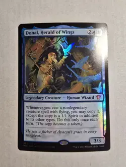 Donal, Herald of Wings Commander: Innistrad: Crimson Vow Foil - Image 1