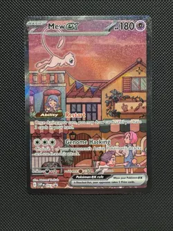 Pokemon TCG Mew Ex SVP 053 Promo Scarlet & Violet Promo Mew 151 UPC Near Mint - Image 1