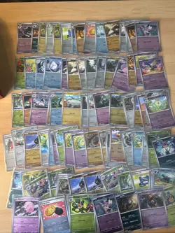 Pokemon TCG Black Bolt White Flare Lot Of 86 Pokeball Holo NM Illustration Rare - Image 1