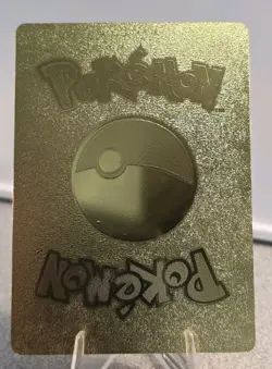 Pokemon Iron Man Scizor GX Tag Team 250hp Gold Foil Fan Art Collector Card... - Image 2