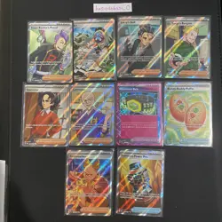 Pokemon Trainer CARD LOT including Team Rocket's Petrel 226/182 Sv10: DR NM - Image 2