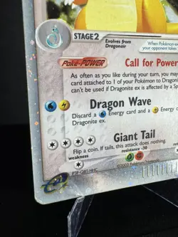 2003 Pokemon EX Dragon Dragonite EX 90/97 Rare Holo Foil MP - Image 5