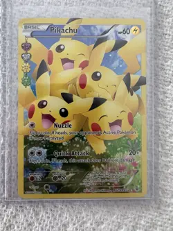 Pokemon TCG Pikachu Full Art Holo Ultra Rare RC29/RC32 Generations Collection - Image 1