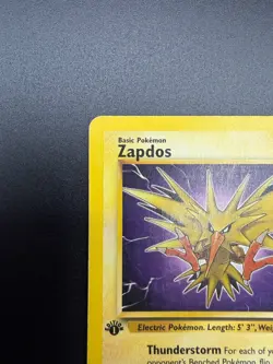Pokemon TCG Zapdos 30/62 1st Edition Fossil Regular - Image 3