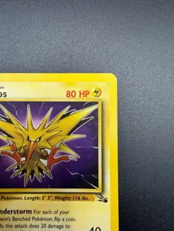 Pokemon TCG Zapdos 30/62 1st Edition Fossil Regular - Image 4
