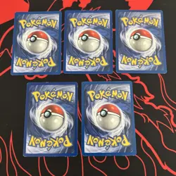 Pokemon Vintage 5 Card Lot: 1st Edition Jungle & Fossil MP-LP - Image 5