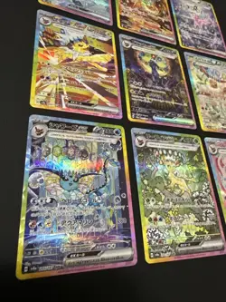 NM Pokemon Card Terastal Fes Eevee Evolution SAR Complete Set of 9 Japanese - Image 2